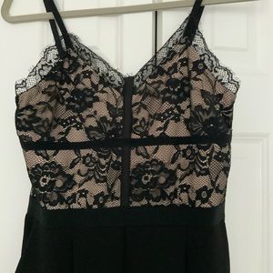 Black lace jumpsuit from Express